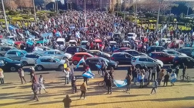 En La Plata la demostración del 17A fue contundente