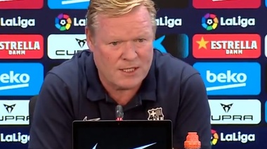 Koeman, DT del Barcelona: "Estoy harto de defenderme a mí mismo"