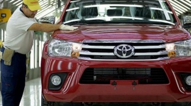 Toyota alcanzó el millón de unidades exportadas desde su planta de Zárate