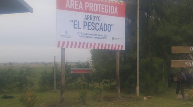 Garro avanza con la preservación del Arroyo “El Pescado”,único cauce de agua dulce no contaminado