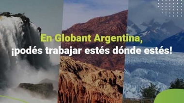 Globant busca profesionales en Argentina para que trabajen desde cualquier punto del país