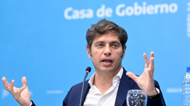 Axel Kicillof: "Fue un papelón la excusa de Milei de mencionar a Cristina"