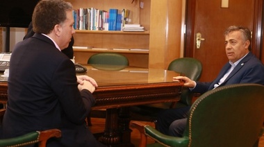 El jefe de la UCR se reunió con Dujovne para dar el apoyo de su Partido
