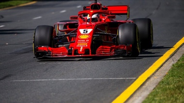 Vettel capitalizó una neutralización y se llevó la primera carrera del año en la F1