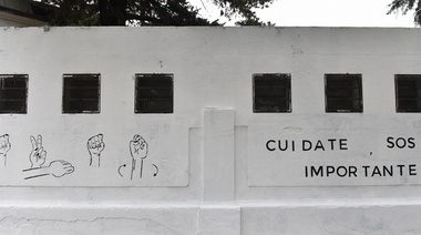 Con murales en lenguaje de señas, el Municipio promueve la inclusión a través del arte