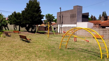 Tras liberar un terreno usurpado, crean un espacio verde que favorecerá la absorción del agua de lluvia