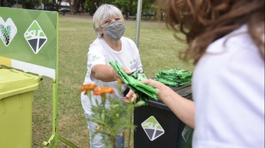 Tarde sustentable en Parque Alberti: cambiarán residuos reciclables por kits ecológicos