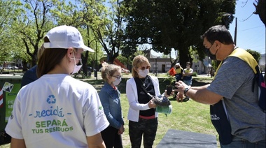 Eco-canje: vecinos de Altos de San Lorenzo podrán intercambiar residuos reciclables por insumos ecológicos