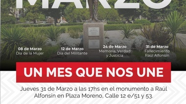 ¡Calma radicales!: en La Plata un homenaje a Alfonsín accidentado, y en San Martín un emotivo recordatorio