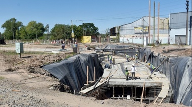 La Plata: Avanzan las etapas finales de las obras hidráulicas y la ciudad ya muestra importantes mejoras en el escurrimiento del agua