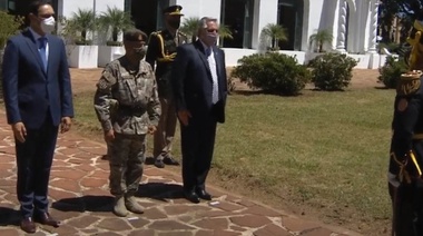 El Presidente encabeza en Yapeyú acto por aniversario nacimiento de San Martín