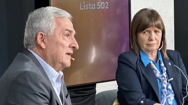 Gerardo Morales: "Mi candidata es Patricia Bullrich, soy un soldado de JxC", dijo