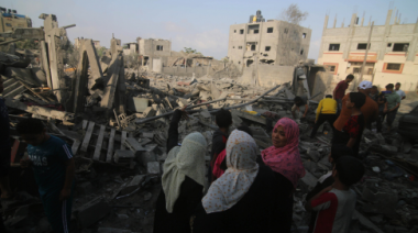 Número de palestinos muertos en Gaza se eleva a 34.568, dice ministerio