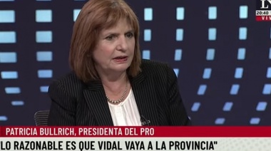 Patricia Bullrich: “Voy a Provincia (de candidata), no tengo problemas”, dijo