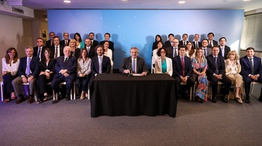 Alberto Fernández presentó el Gabinete Nacional