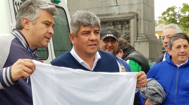 Pablo Moyano amenazó con un paro de 48 horas, previo a la misa en Luján