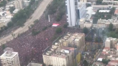 Un millón de personas en la demostración más impactante desde la vuelta de la democracia en Chile