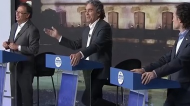 Hambre, petróleo, paz y corrupción en el último debate presidencial en Colombia