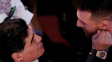 Maradona: "A Messi lo cargan de peso injustamente, él es un muy buen niño"
