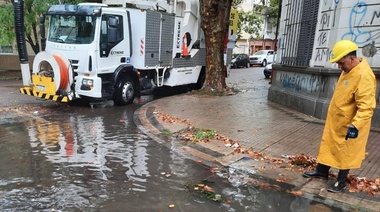 El Municipio realiza tareas de asistencia y prevención ante la intensa tormenta