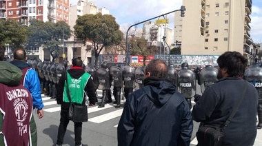 Incidente frente al ministerio de Agroindustria por despidos de 548 trabajadores