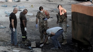 Al menos 28 personas murieron por la explosión de un camión cisterna en el Líbano