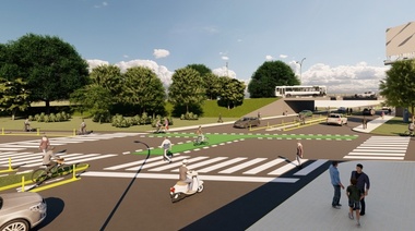 Proyectan una nueva ciclovía que unirá el Parque Lineal de Tolosa con Avenida Antártida