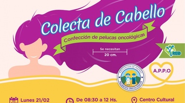 Se viene una colecta de cabello para la confección de pelucas a beneficio de pacientes oncológicos