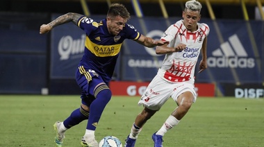 Boca cumplió con su "obligación" y venció a Huracán por un "ex-Globo"