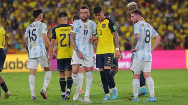 Argentina finaliza invicta la eliminatoria con empate ante Ecuador en Guayaquil