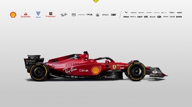 Ferrari presentó oficialmente su modelo para la temporada 2022 de la F1