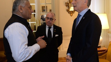 Macri se reunió con el subsecretario de Estado de EE.UU. y con el vicecanciller de la India