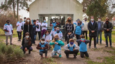 Tolosa Paz y secretaria de Deportes en Hogar del Padre Cajade