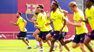 Barcelona de Messi vuelve a los entrenamientos después de unas breves vacaciones