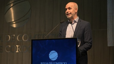 Rodríguez Larreta en la Bolsa de Comercio de Córdoba: "Tenemos que tener un plan desarrollista"