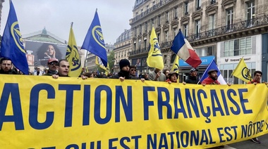 Ultraderecha monárquica francesa se moviliza en París tras permiso judicial a la protesta