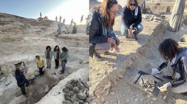 Investigadores de la UNLP avanzan con la exploración de la tumba de Amenmose en Egipto