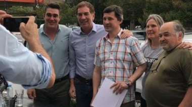 Santilli e Iguacel se mostraron juntos en Ituzaingó y reclamaron la eliminación de las tasas municipales