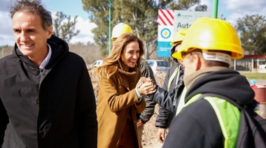 Tolosa Paz recorrió junto a Katopodis obras viales clave para La Plata, Berisso y Ensenada