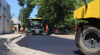 La Comuna avanza con la renovación vial de 121 desde 62 hasta 64