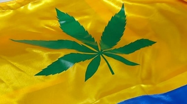 Un candidato a la presidencia propuso sumar una hoja de marihuana a la bandera colombiana