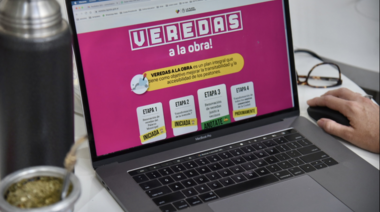 Lanzaron una web para que los vecinos se inscriban al plan “Veredas a la obra”