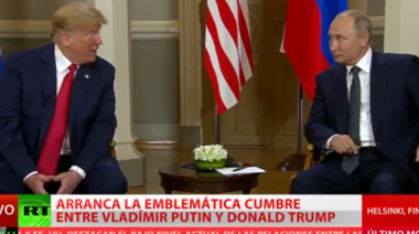 Trump con Putín: "Creo que el mundo quiere que (EE. UU. y Rusia) nos llevemos bien. Somos dos potencias nucleares"
