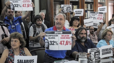Gobierno de Vidal ofreció a docentes aumento de salarios ajustados a la inflación 2019 pero los gremios lo rechazaron