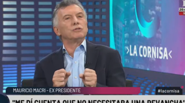 Macri, tras anunciar que no será candidato: "Me di cuenta de que no necesito revancha"