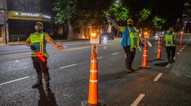 Unos 38 conductores dieron positivo en los test de alcoholemia por Navidad en las calles porteñas