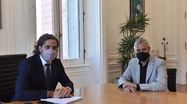 Cafiero se reunió con el nuevo ministro de Desarrollo Territorial y Hábitat, Jorge Ferraresi
