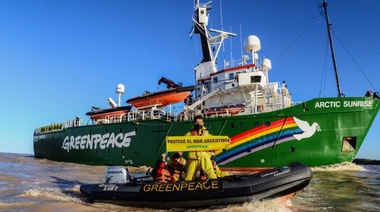 Buque de Greenpeace llegó a Buenos Aires: se podrá visitar el fin de semana