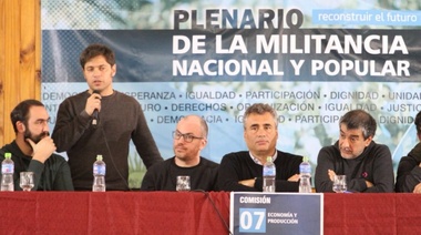 Kicillof: "Es indudable que voy a ser candidato", aunque no dijo a qué cargo