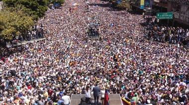 Guaidó llamó a otra gran movilización para el sábado